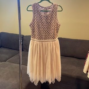 Nanette Lenore girls sparkly dress size 12
